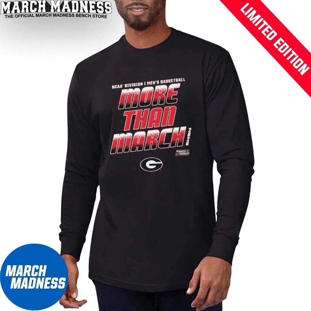 Official Georgia Men’s Basketball More Than March 2026 Shirt