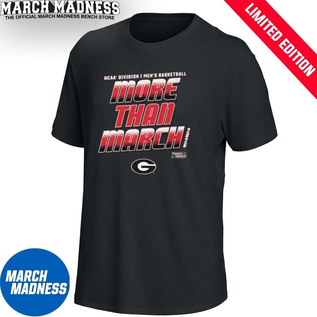 Official Georgia Men’s Basketball More Than March 2026 Shirt