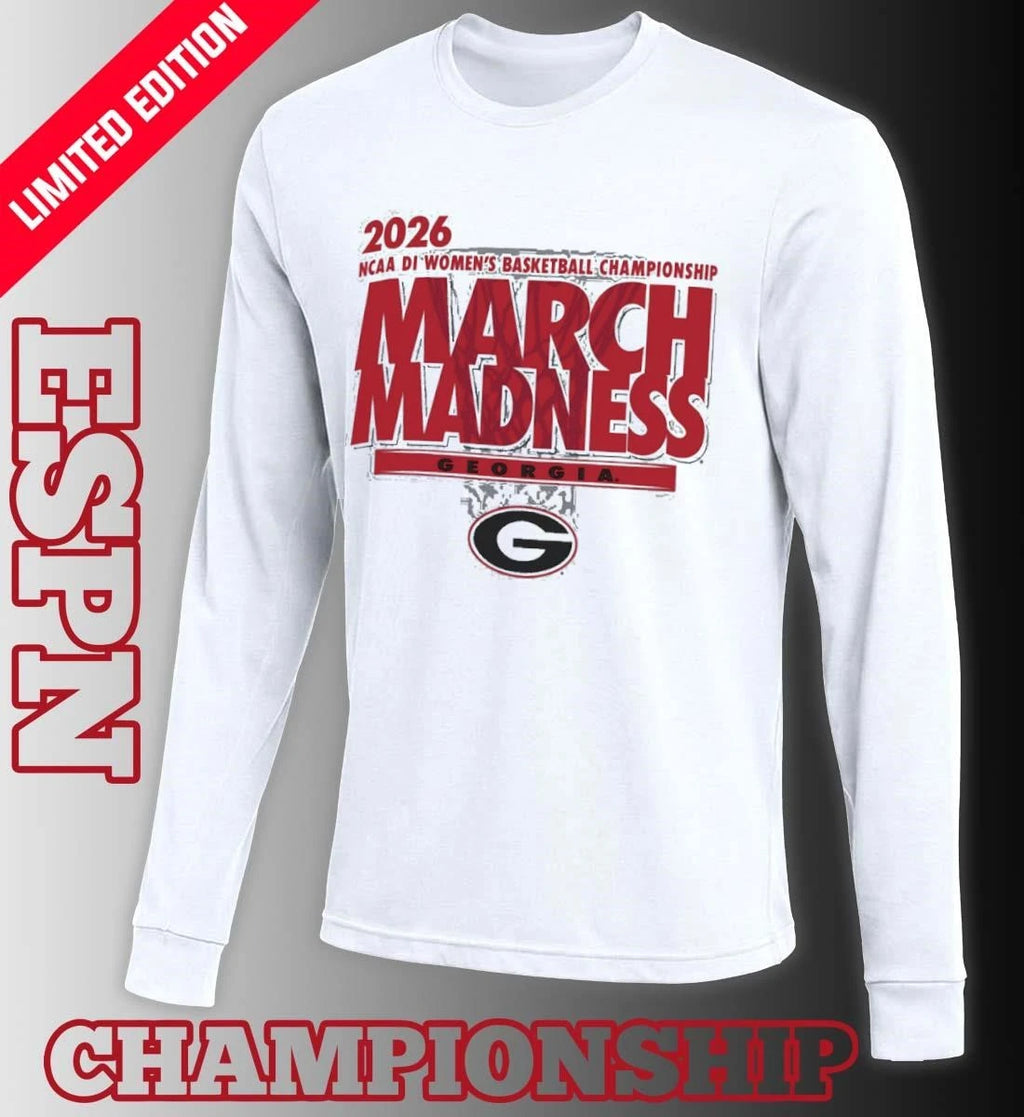 Official Georgia Women’s Basketball Single Team 2026 NCAA March Madness Shirt