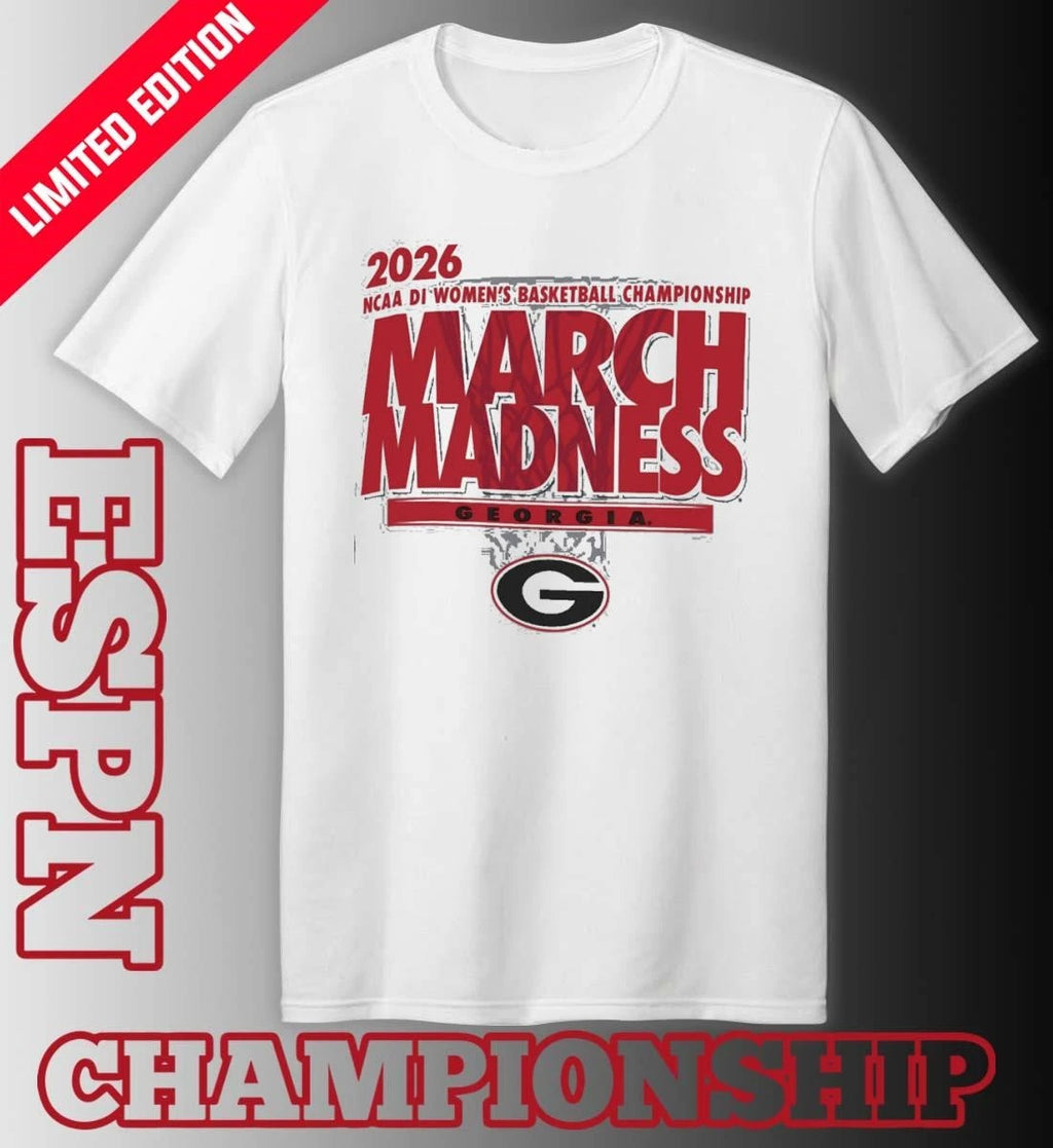 Official Georgia Women’s Basketball Single Team 2026 NCAA March Madness Shirt