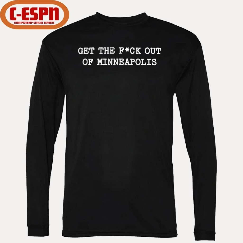 Official Get the fuck out of Minneapolis 2026 Shirt