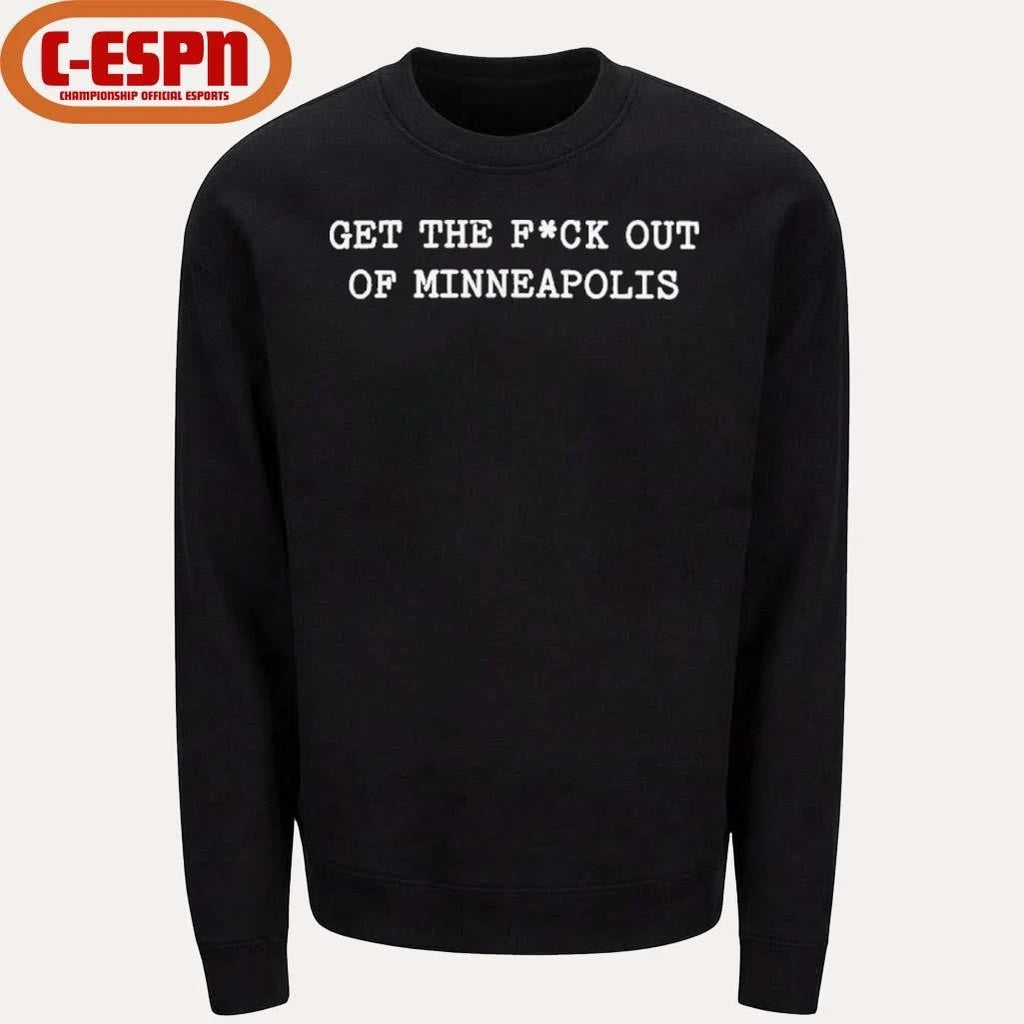 Official Get the fuck out of Minneapolis 2026 Shirt