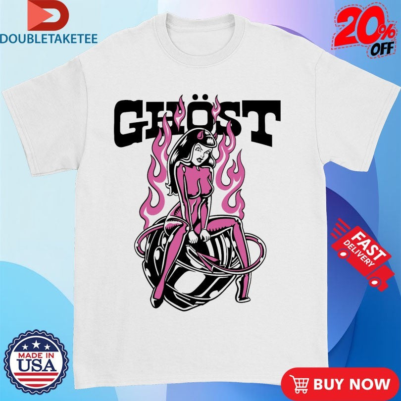 Official Ghost Racing Girl Helmet Shirts