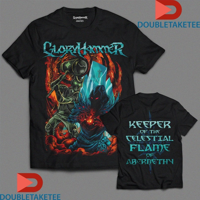 Official Gloryhammer Keeper Of The Celestial Flame Shirts