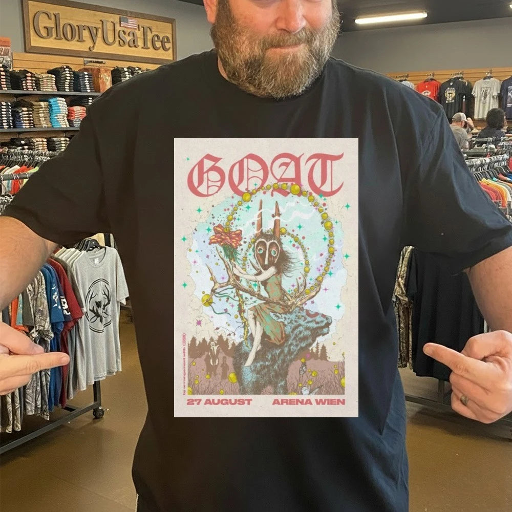 Official Goat August 27 2026 At Kelmarsh Hall and Gardens Show Poster Shirt