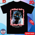 Official Godzilla X Nothing Gold Pop Up Cartoon Face  Shirts