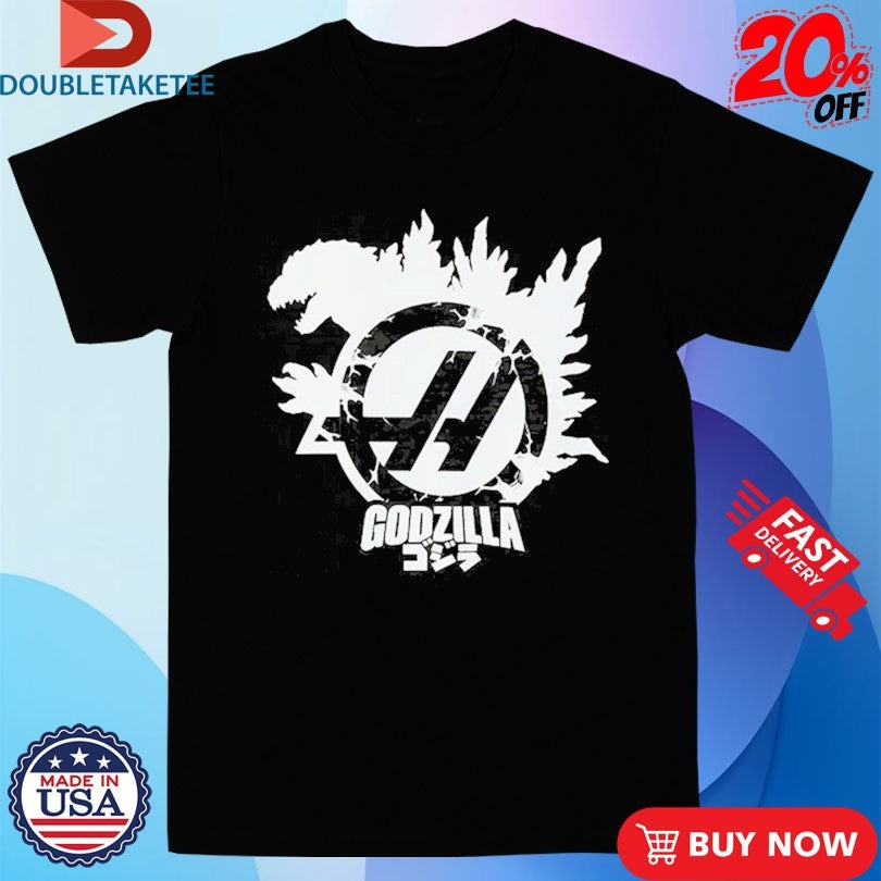 Official Godzilla x Haas Team Logo Shirts