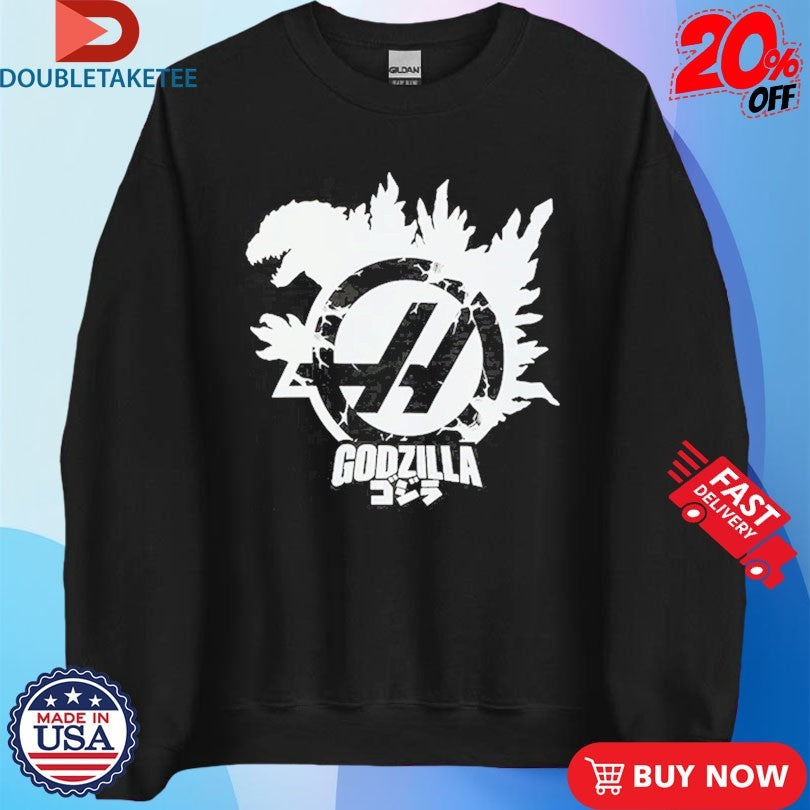 Official Godzilla x Haas Team Logo Shirts