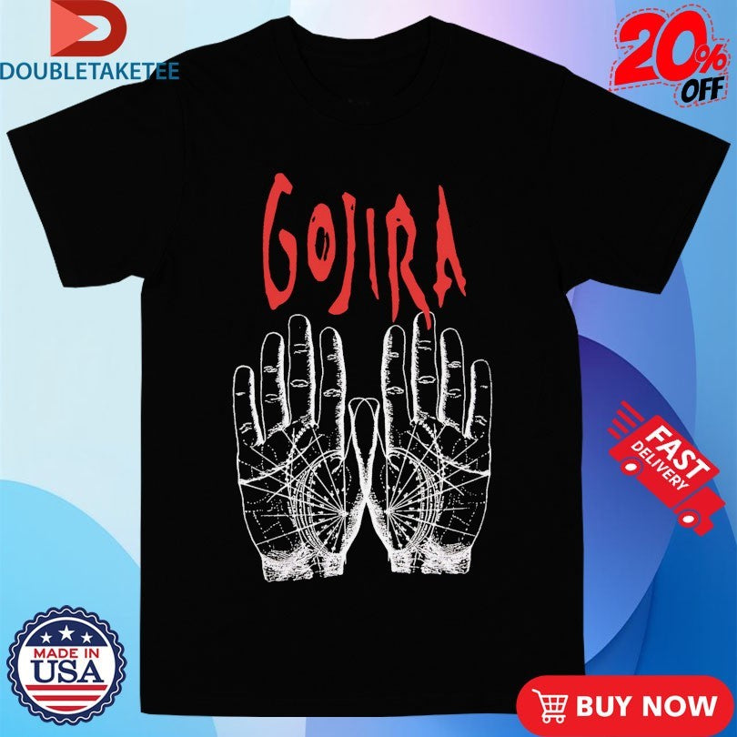 Official Gojira Hands Shirts