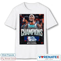 Official Gonzaga Bulldogs Men’s Basketball 2026 West Coast Conference Champions Poster T-Shirt