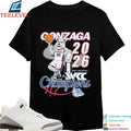 Official Gonzaga Bulldogs Men’s Basketball BCC Champions 2026 Mascot Trophy Shirts
