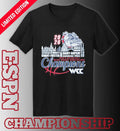 Official Gonzaga Bulldogs Men’s Basketball WCC Champions Skyline Player Name Shirt