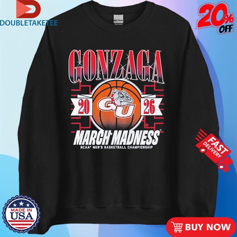 Official Gonzaga Bulldogs NCAA Men’s Basketball Champions 2026 March Madness Shirts