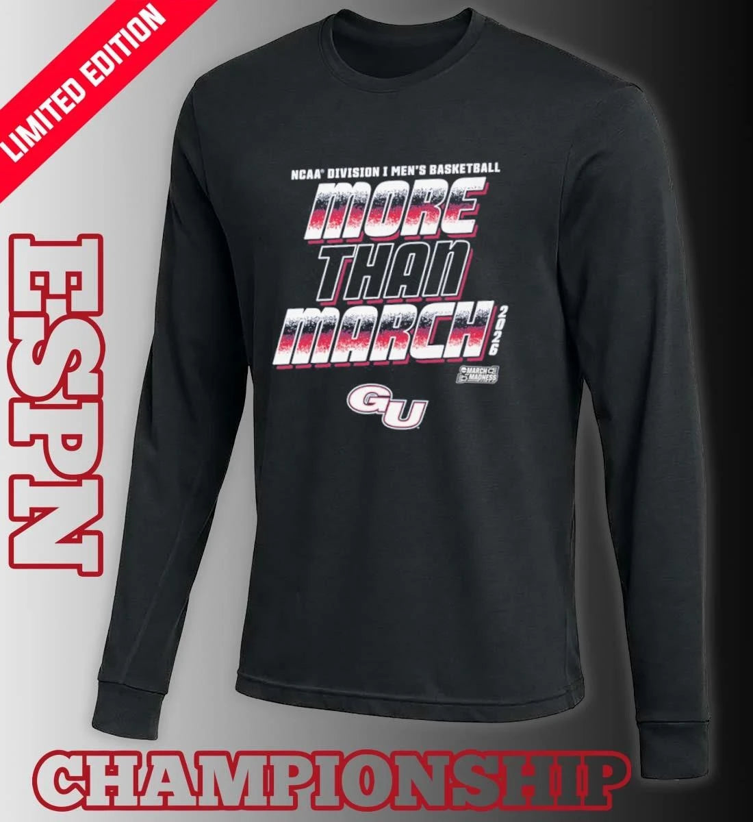 Official Gonzaga Men’s Basketball More Than March 2026 Shirt