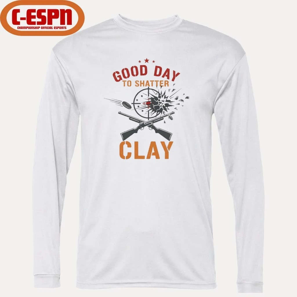 Official Good Day To Shatter Clay Shot Shirt