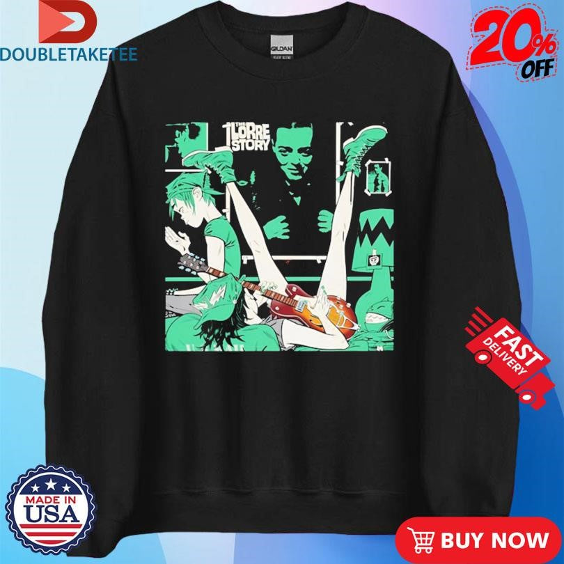 Official Gorillaz 25 Capsule Green Room The Lorre Story Shirts