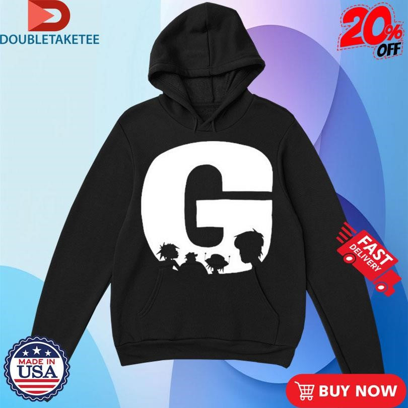 Official Gorillaz Big G Shirts