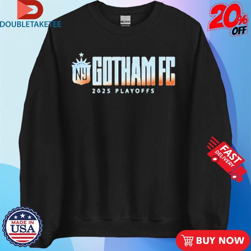 Official Gotham FC 2025 Playoffs Shirts