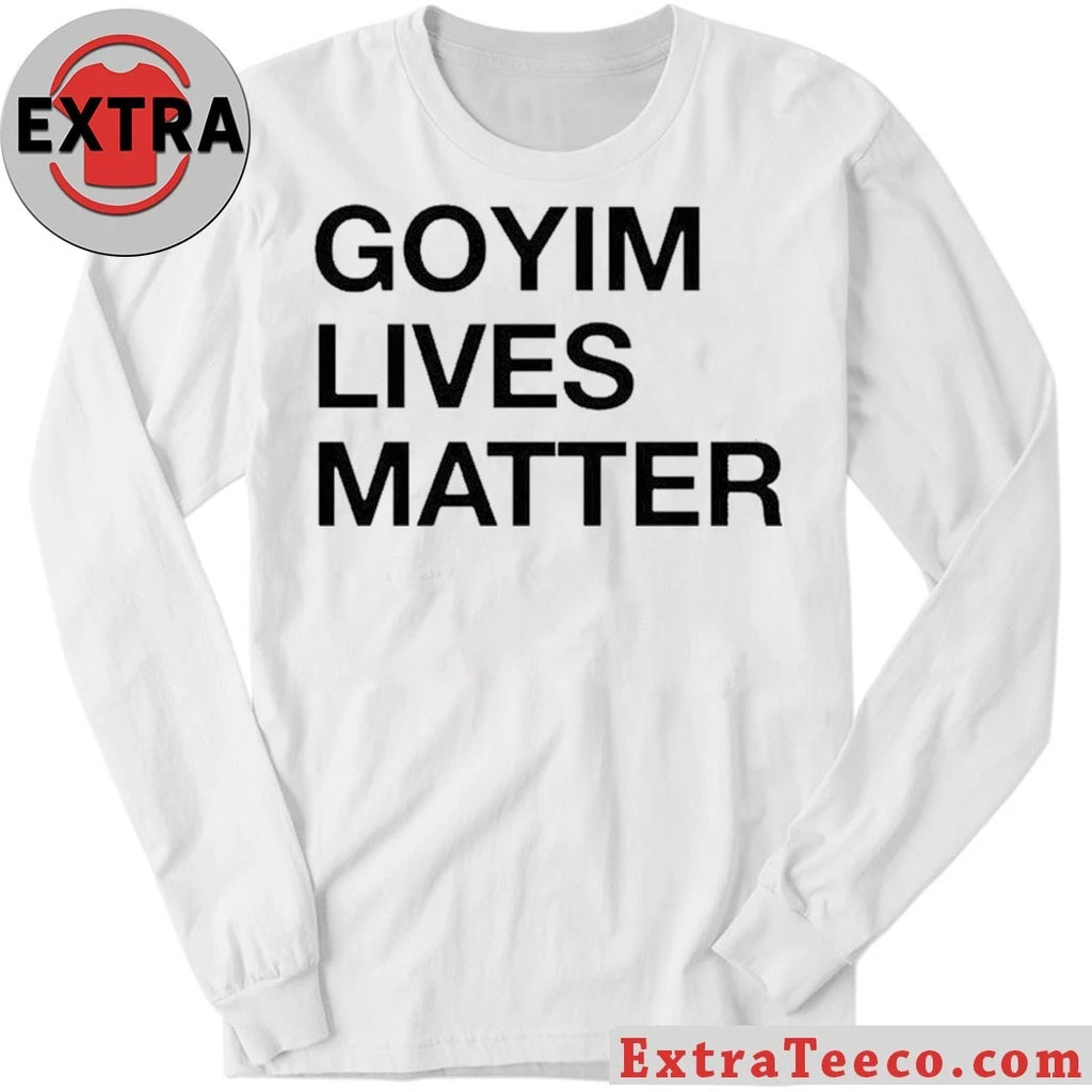 Official Goyim Lives Matter 2026 Shirt
