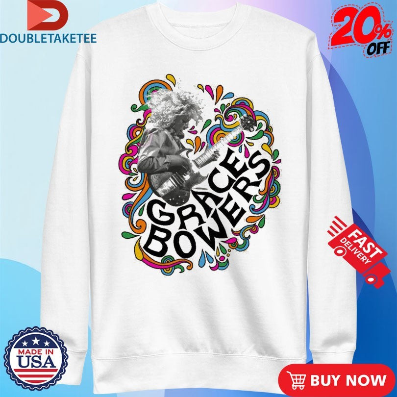 Official Grace Bowers Guitar Ringer Shirts