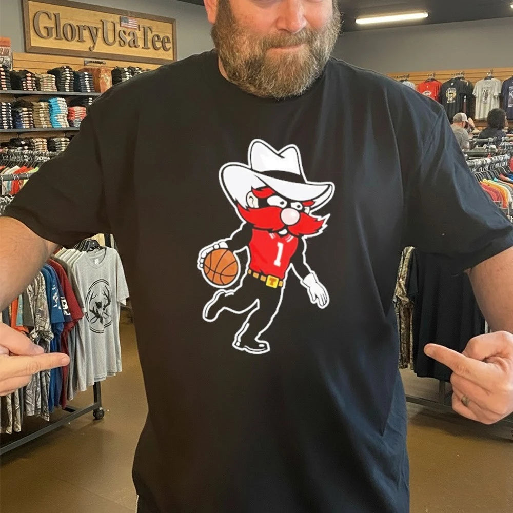 Official Grant McCasland Wears Raider Red Mascots Shirt