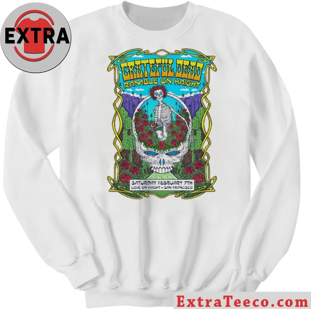 Official Grateful Dead In San Francisco CA On Feb 7 2026 Shirt