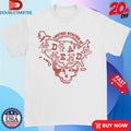Official Grateful Dead Ohio United States Of Dead Bears Map Shirts