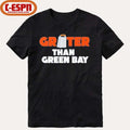 Official Grater Than Green Bay Greater Cheese Grate T-Shirt