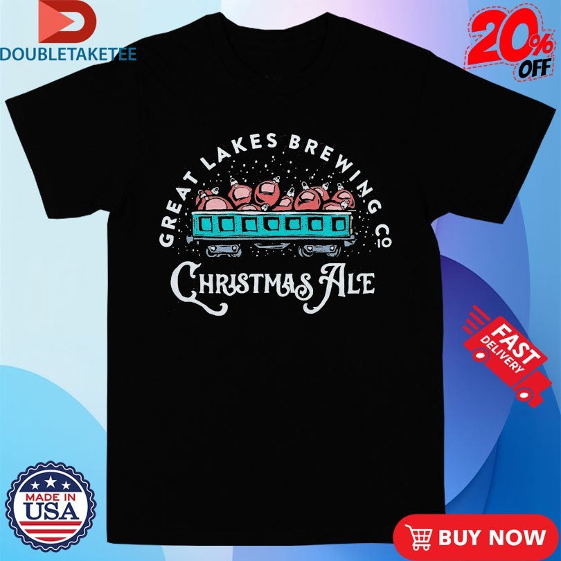 Official Great Lakes Brewing Co. Merry Christmas Ale Holiday Xmas Shirts