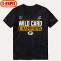Official Green Bay Packers 2025-26 NFC Wild Card Playoffs Champions Shirt