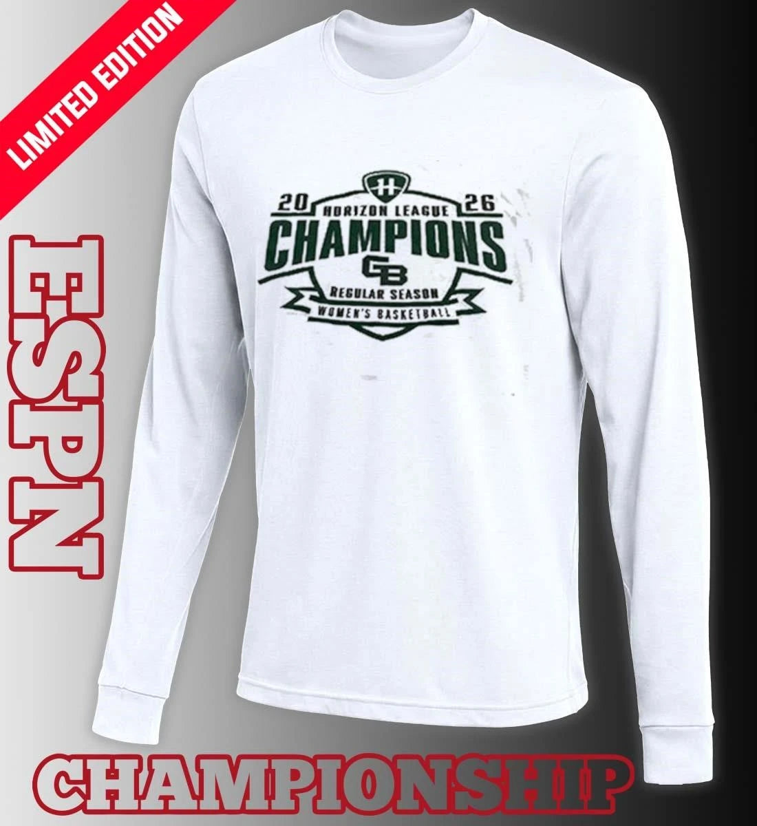 Official Green Bay Phoenix 2026 Horizon League Women’s Basketball Regular Season Champions T-Shirt
