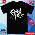 Official Green Day Bolt Logo Shirts