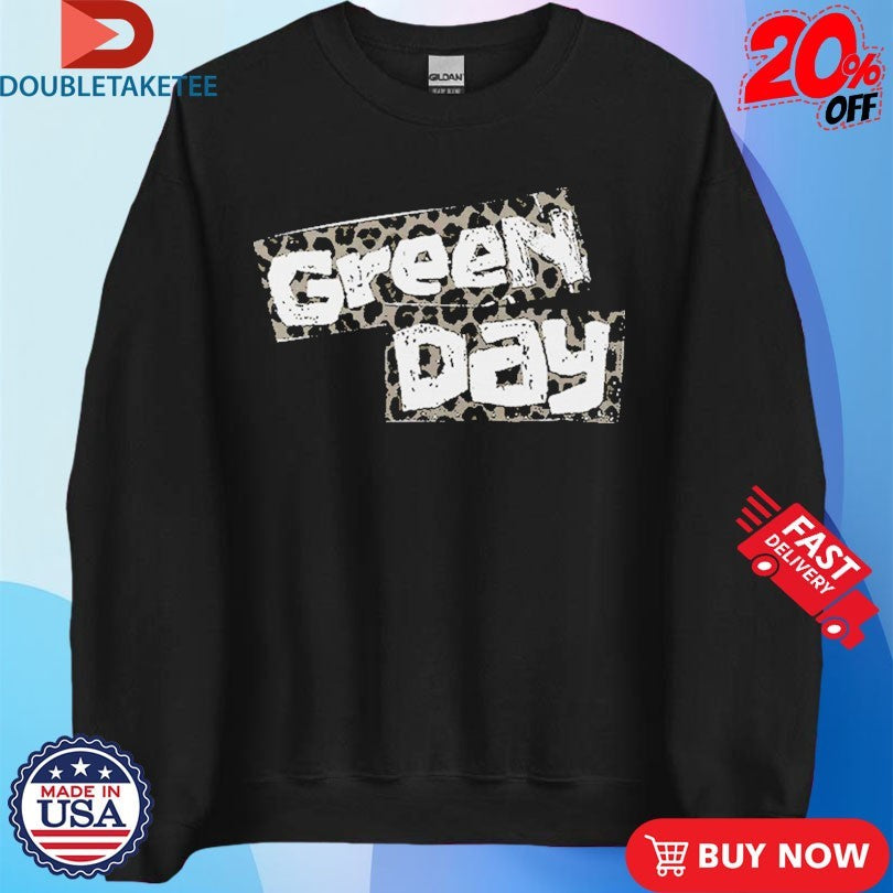 Official Green Day Cheetah Logo Shirts