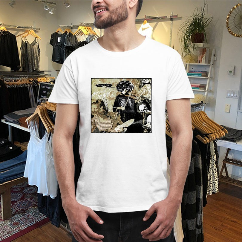 Official Green Day Insomniac Album Cover Shirts