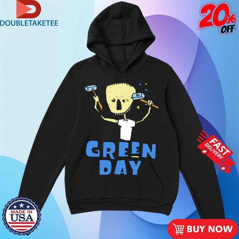 Official Green Day Nimrod Hammer Shirts