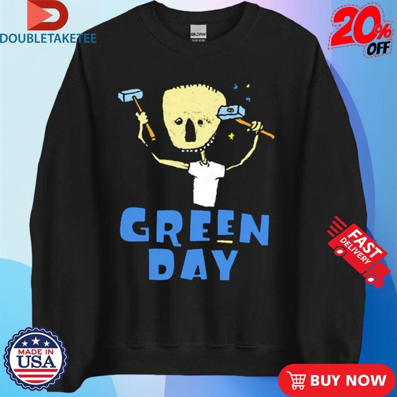 Official Green Day Nimrod Hammer Shirts