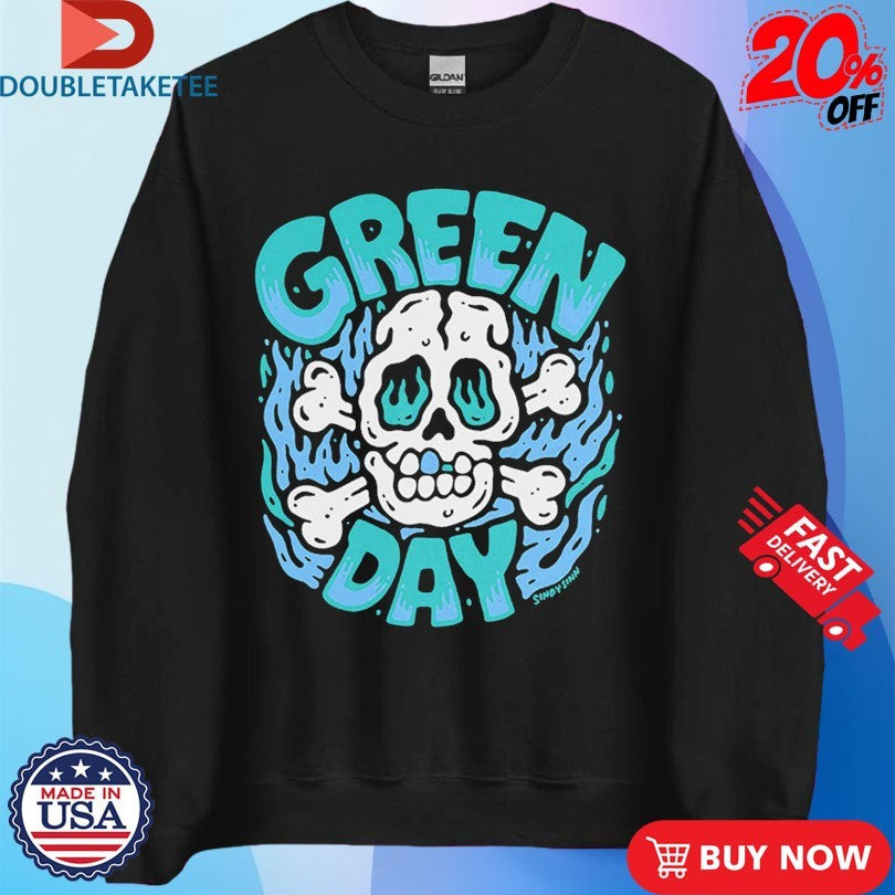 Official Green Day Sindy Sinn Skull Shirts