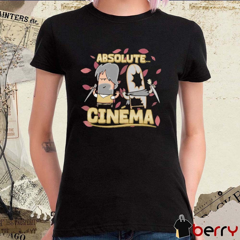 Guillaume Broche Wearing Carbot Animation Absolute Cinema 2026 t-shirt