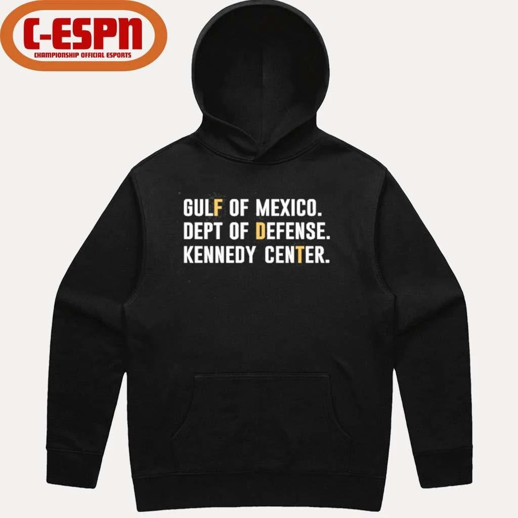 Official Gulf Of Mexico Dept Of Defense Kennedy Center Shirt