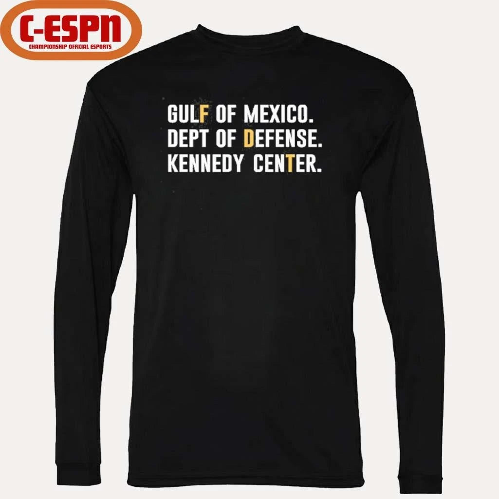 Official Gulf Of Mexico Dept Of Defense Kennedy Center Shirt