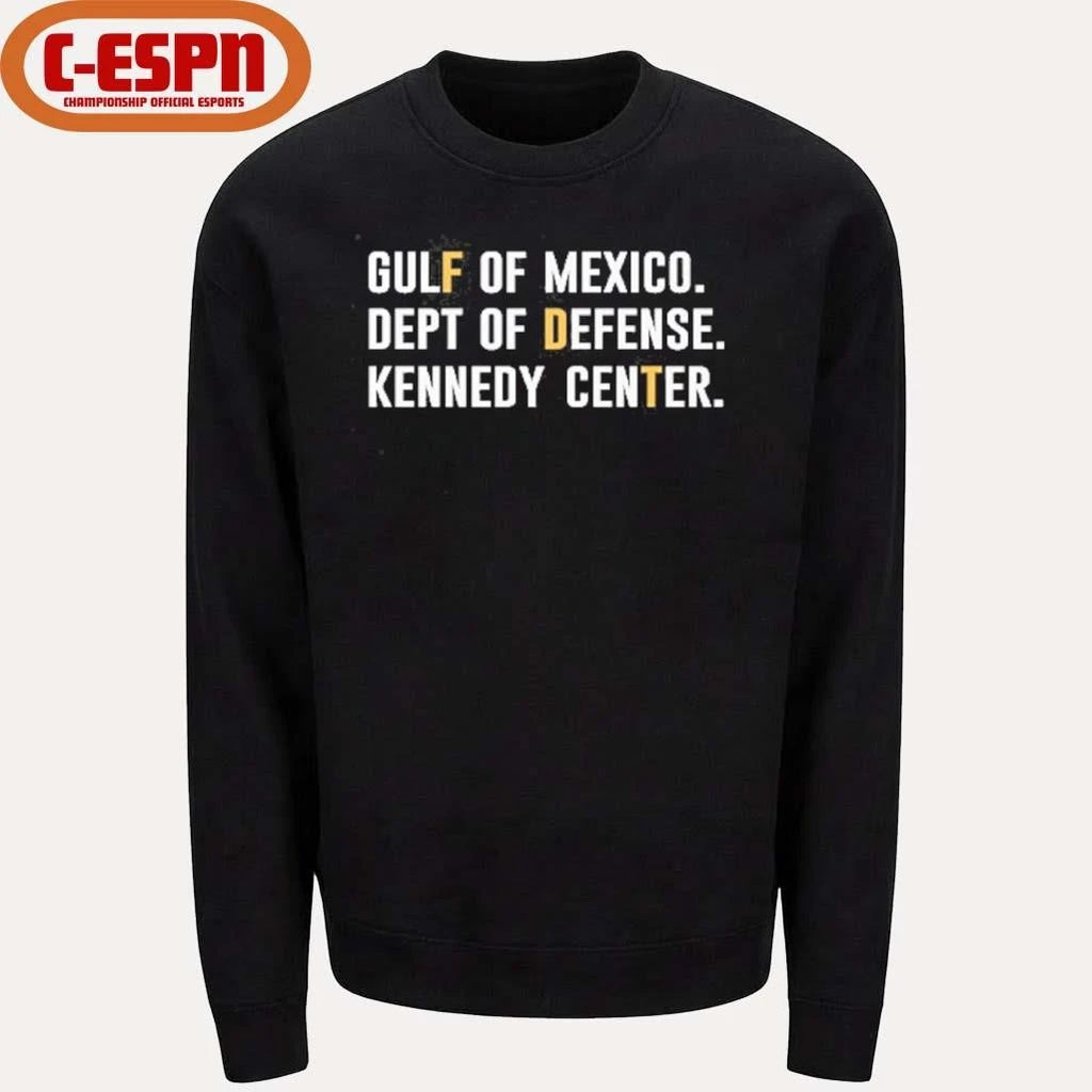 Official Gulf Of Mexico Dept Of Defense Kennedy Center Shirt