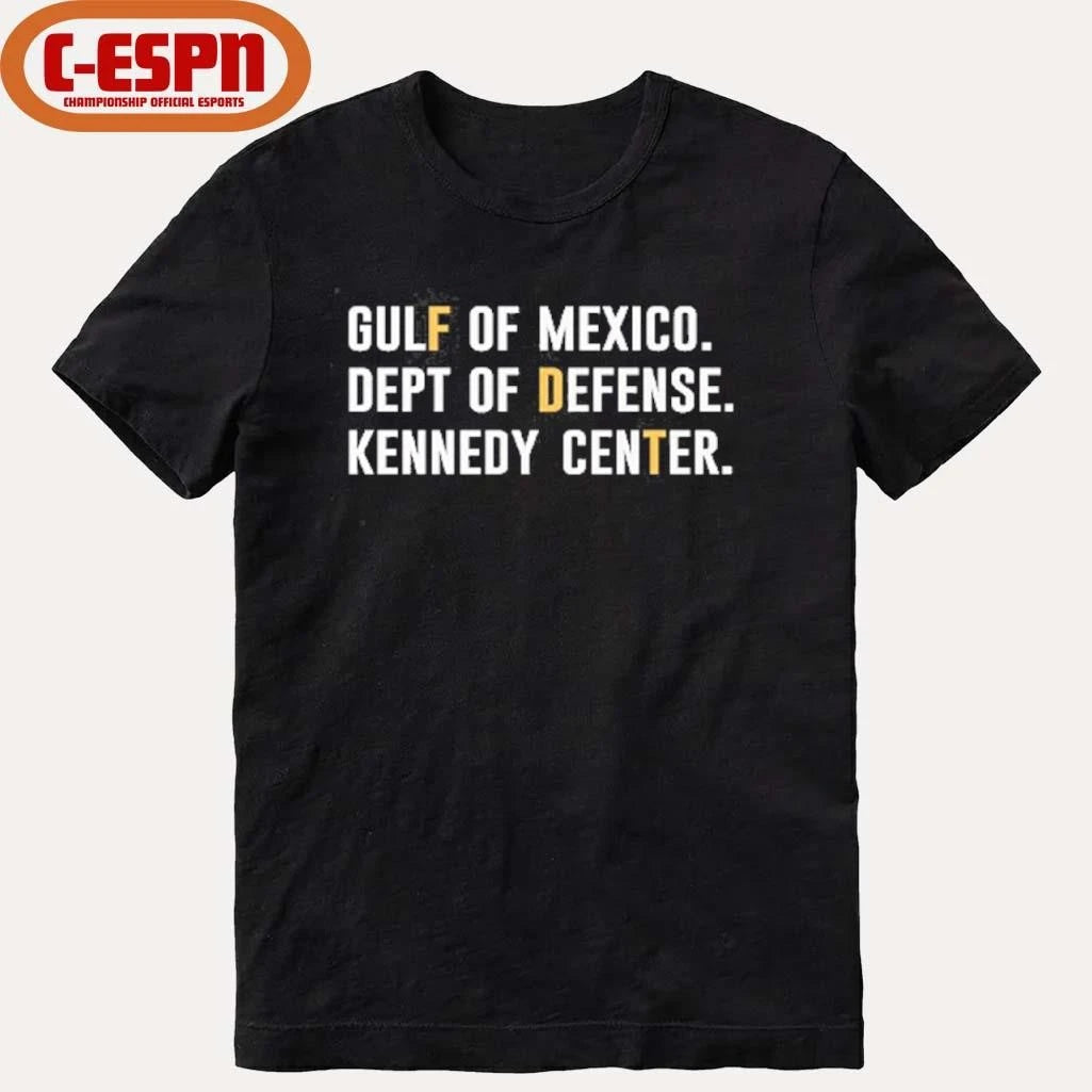 Official Gulf Of Mexico Dept Of Defense Kennedy Center Shirt