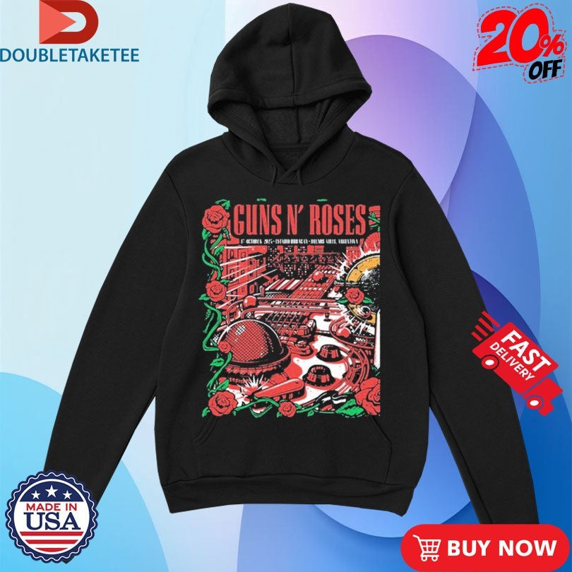 Official Guns N’ Roses Buenos Aires Oct 17 2025 Shirts
