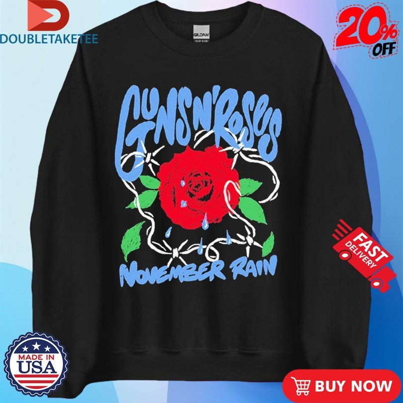 Official Guns N’ Roses November Rain Rose Shirts