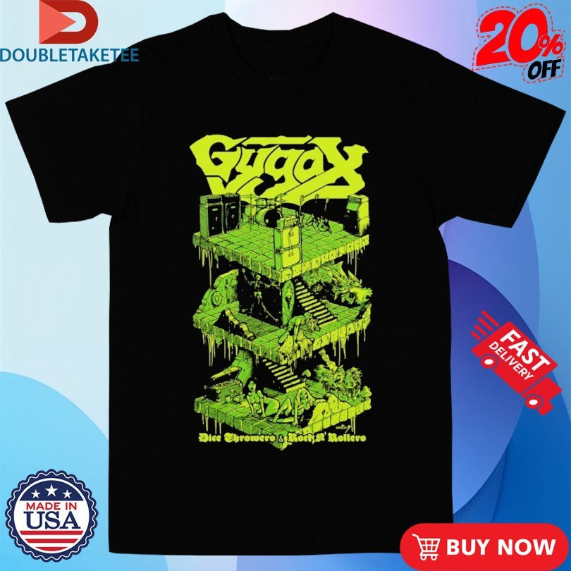 Official Gygax Dice Throwers And Rock N’ Rollers Shirts