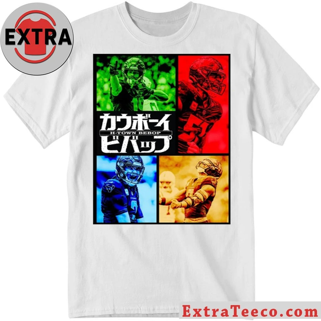 Official H Town Bebop Houston Texans Shirt