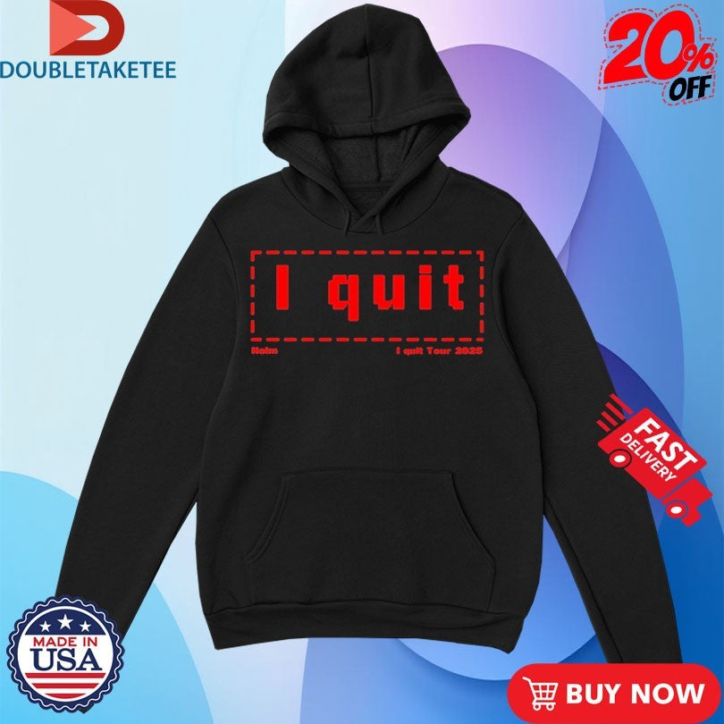 Official Haim I Quit Tour 2025 T-Shirts