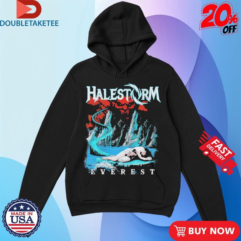 Official Halestorm Distressed Everest Shirts