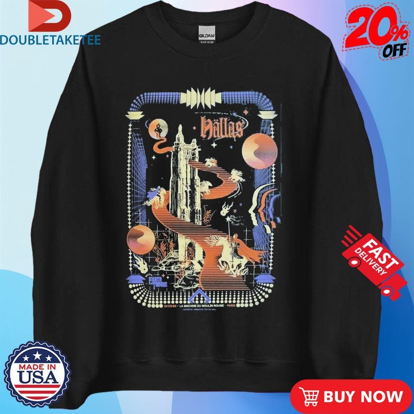 Official Hällas La Machine du Moulin Rouge Mar 13 2026 Shirts