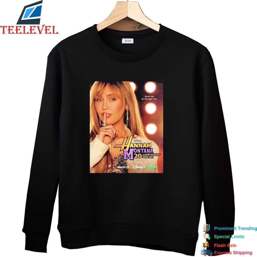 Official Hannah Montana 20th Anniversary From Me To Younger You Shirts